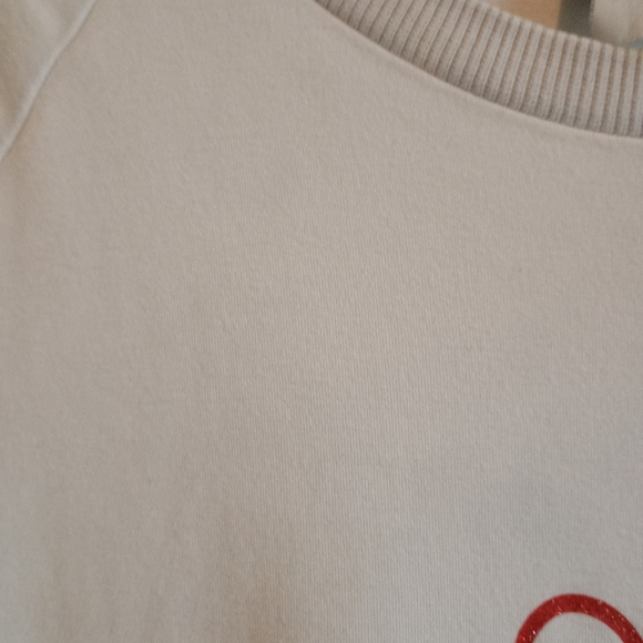 Vintage Disney Mickey Minnie Mouse Kiss Sweatshirt Medium Light Pink Lavender... - Picture 8 of 14